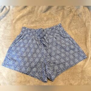 𝅺womens a new day linen shorts size x small elastic waist.